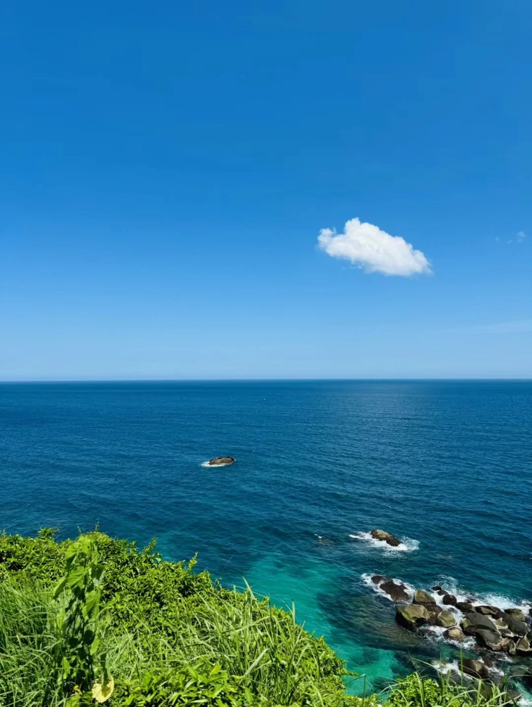 你看这片海如何？？