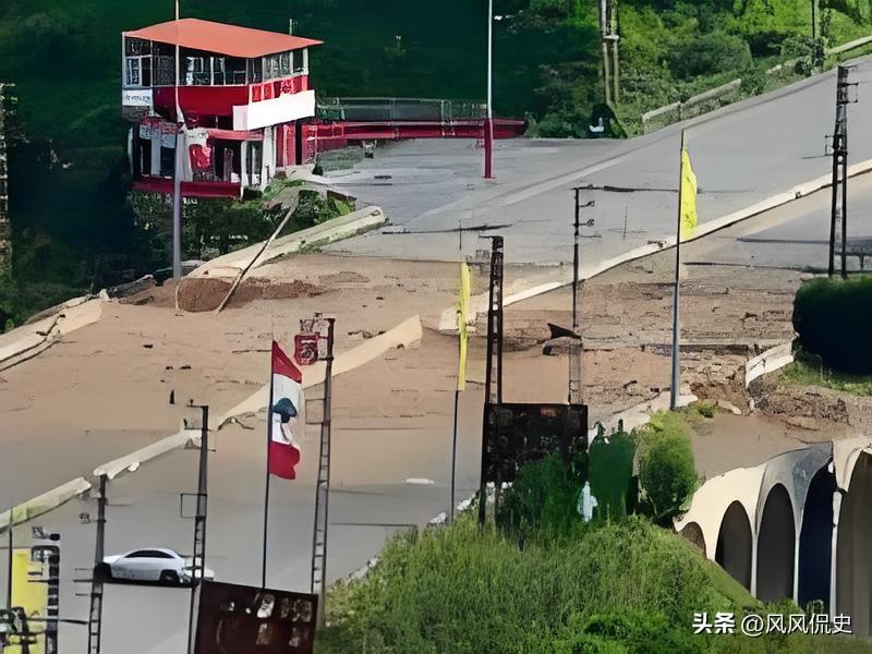 忍无可忍！以军公然炸断黎巴嫩民生大桥，百姓生路被彻底切断，黎巴嫩总统当场怒斥，这