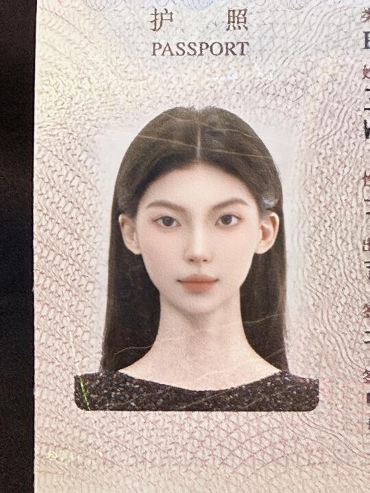 拍护照拍出了我的人生照片