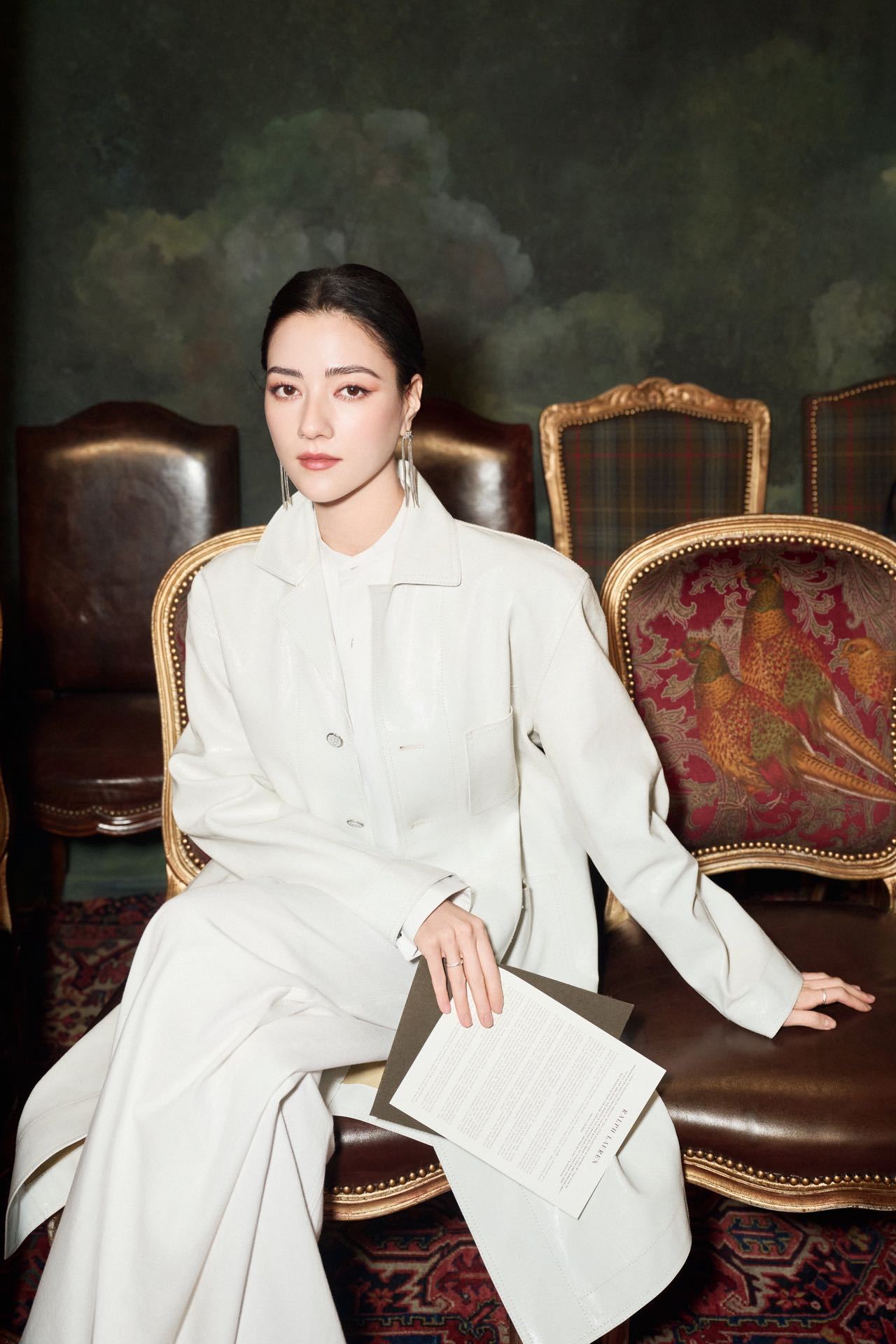 被娜然Ralph Lauren 2026秋季时装秀上的造型美到了~一袭品牌202