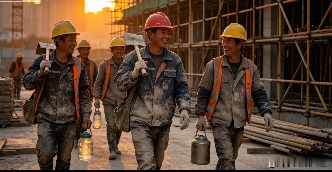 有位社会调查专家说：
“靠体力谋生的劳动者，搬砖、扛水泥、做搬运，干着最辛苦的体