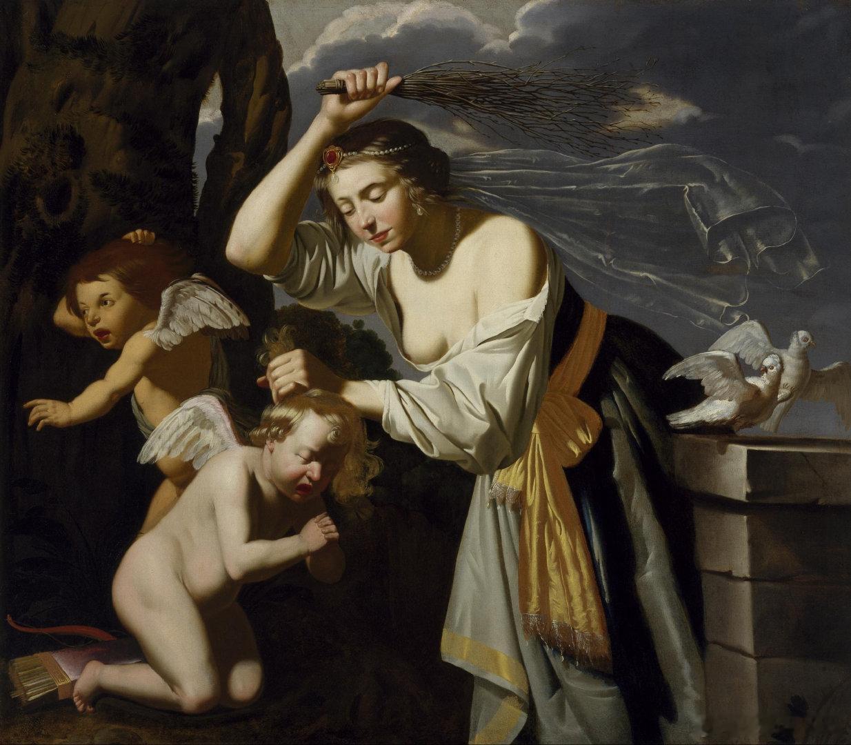 西洋历史文化鱼缸 荷兰黄金时代画家Jan Hermansz van Bijler