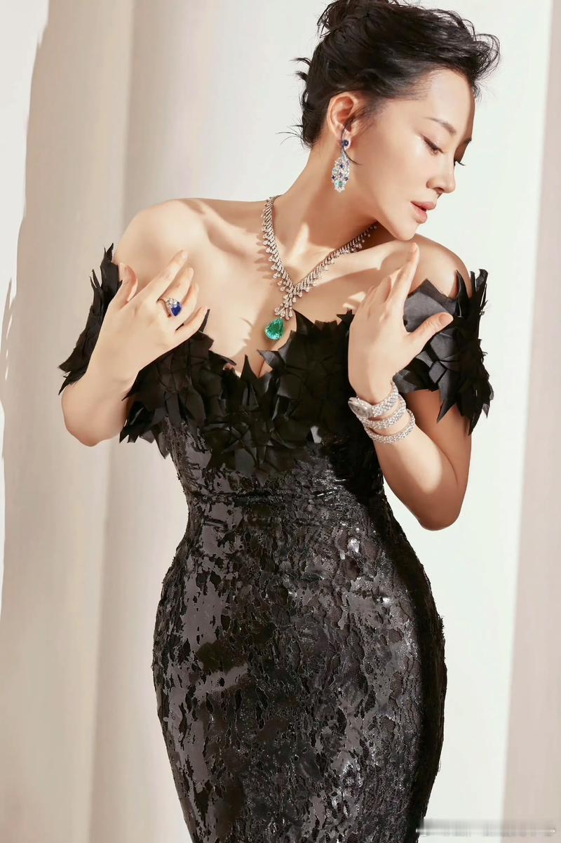 许晴，属于是越老越美 