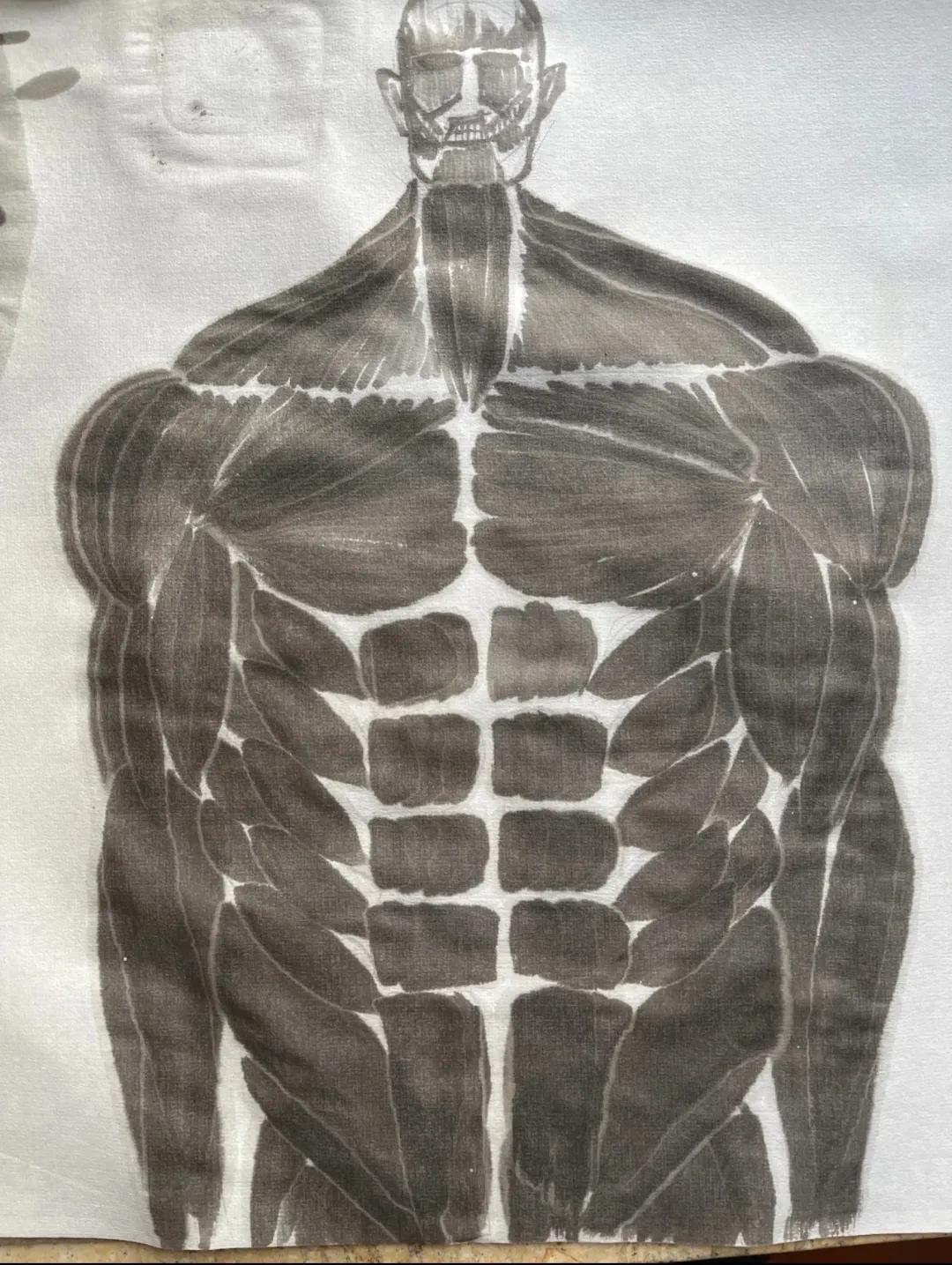 医学生画国画，好歹传承了精髓。