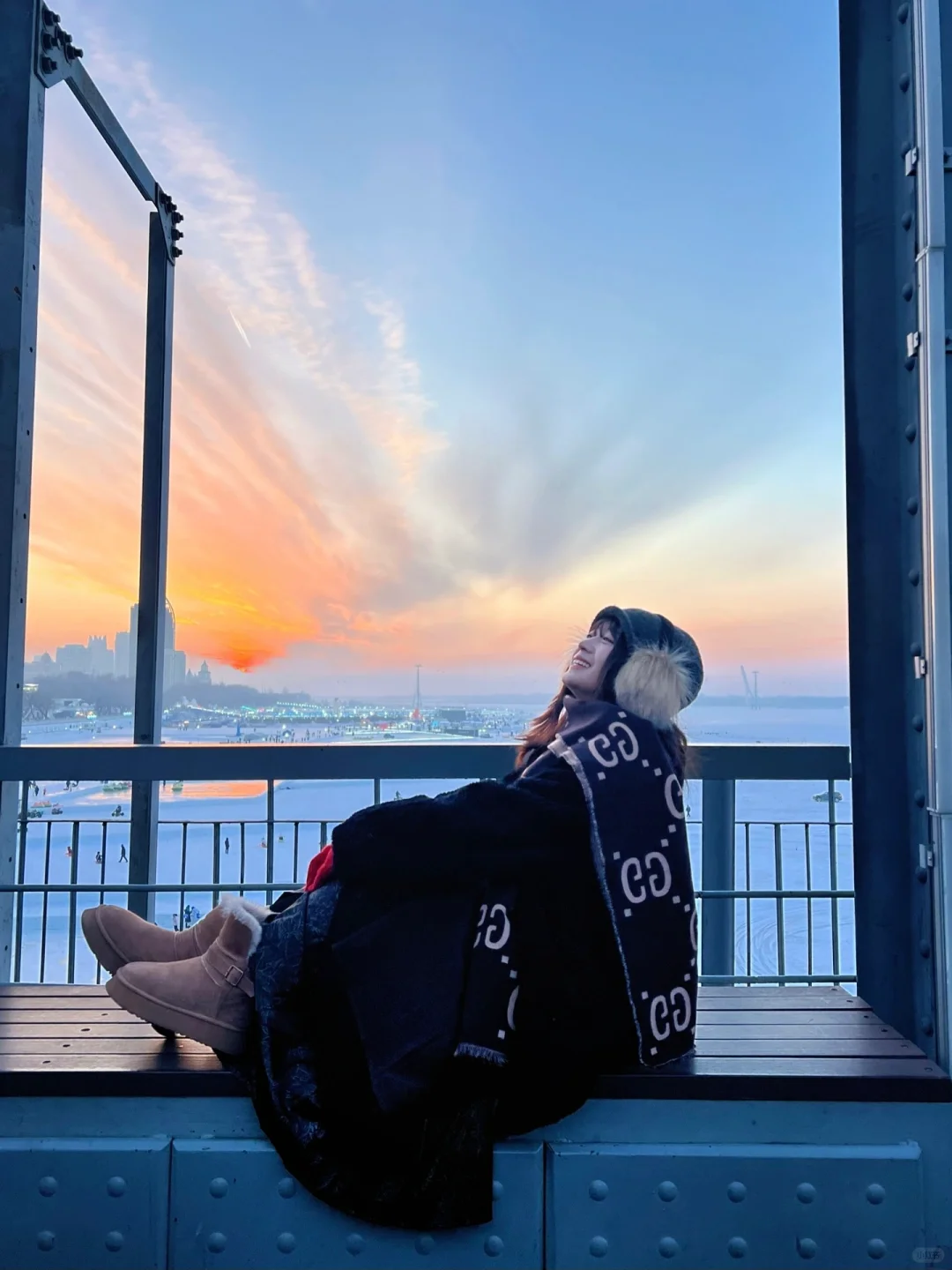 松花江的风很好吹🌬️就是真的刮脸冻人😭😭