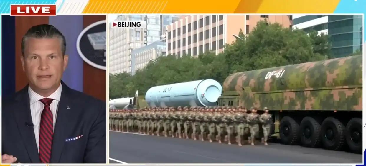 终于还是摊牌了！
 
这就是美国的本质！
 
9月3日，美国防长赫格塞斯在接受福