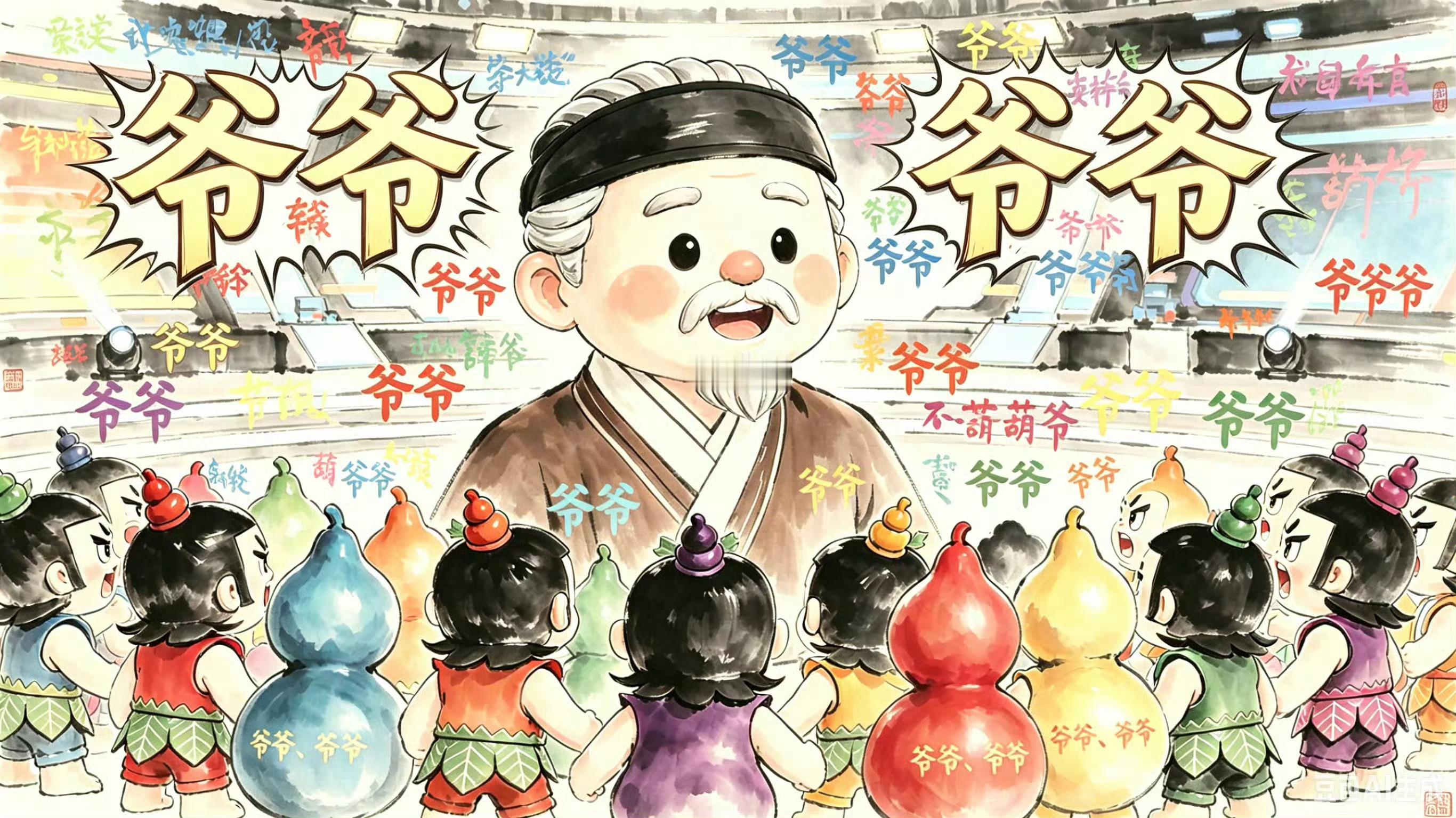 这张图好可爱啊 