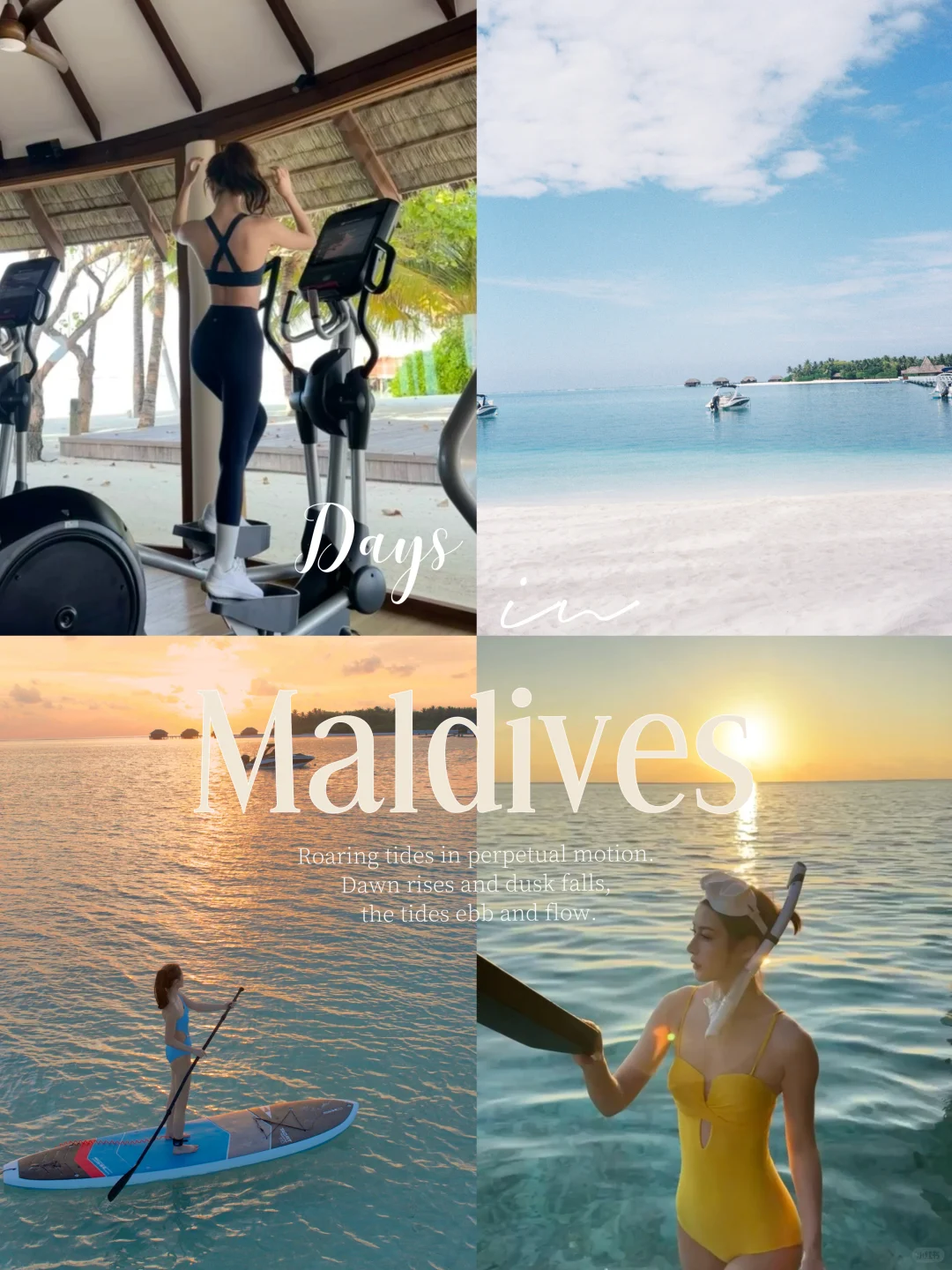 二刷马尔代夫🏝️重新过夏天