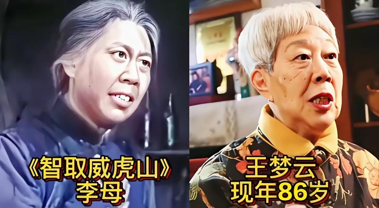 在这里没有什么大明星
她们只是微不足道的小演员
她是《智取威虎山》里的李母王梦云