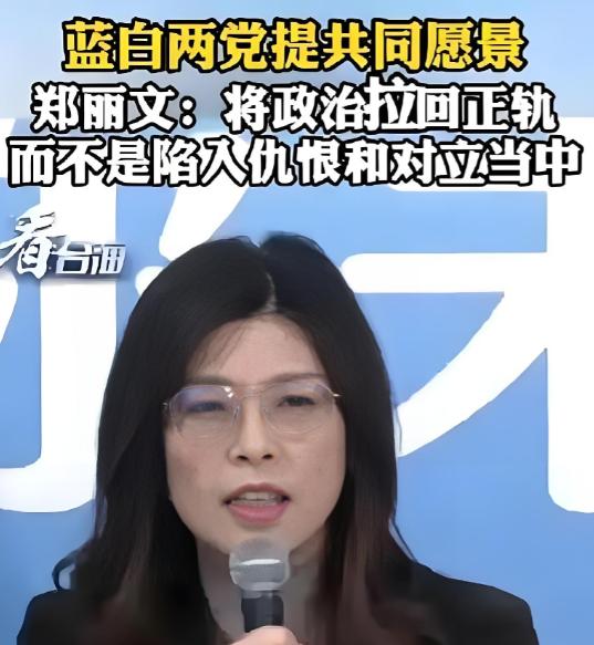 郑丽文说要见大陆高层，国台办回话真快，直接甩出两个条件，少一个都不行，根本没得谈