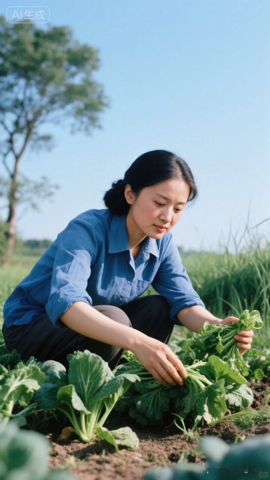 “田园劳作，收获满满”🌿🌾