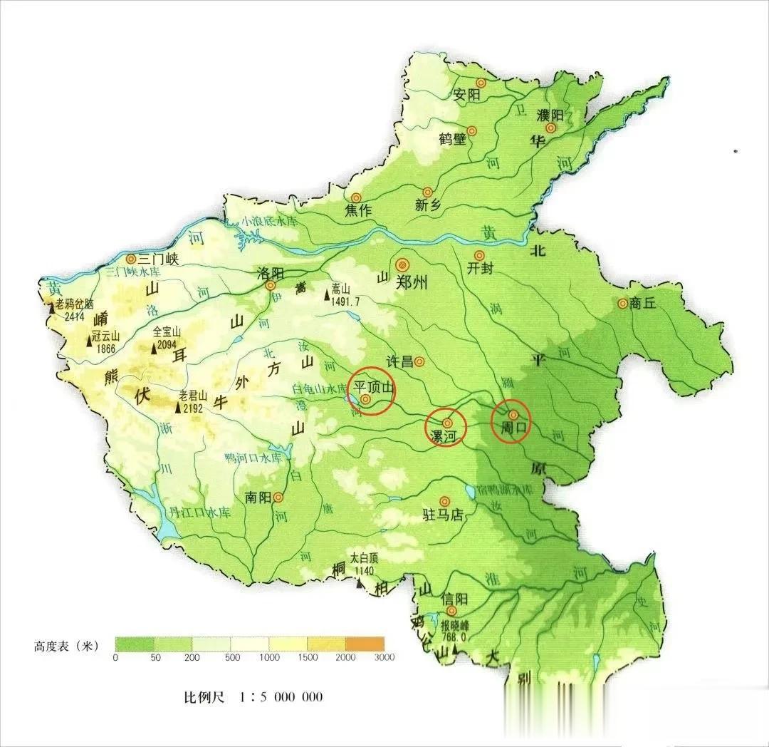 平顶山 漯河 周口 河南发展潜力最大的三个城市 交通便利 土地肥沃沃野千里