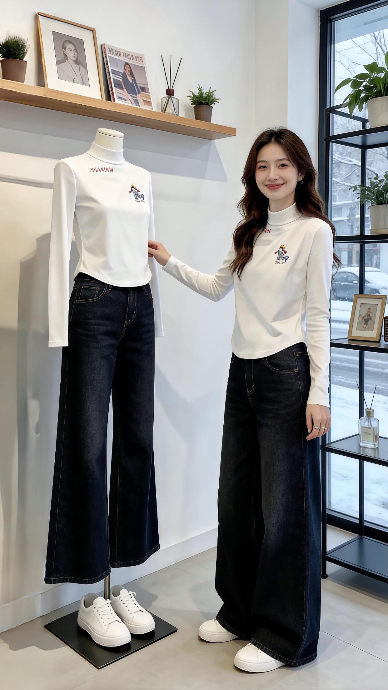 秋冬内搭赢麻了！这件德绒打底藏着小心机～