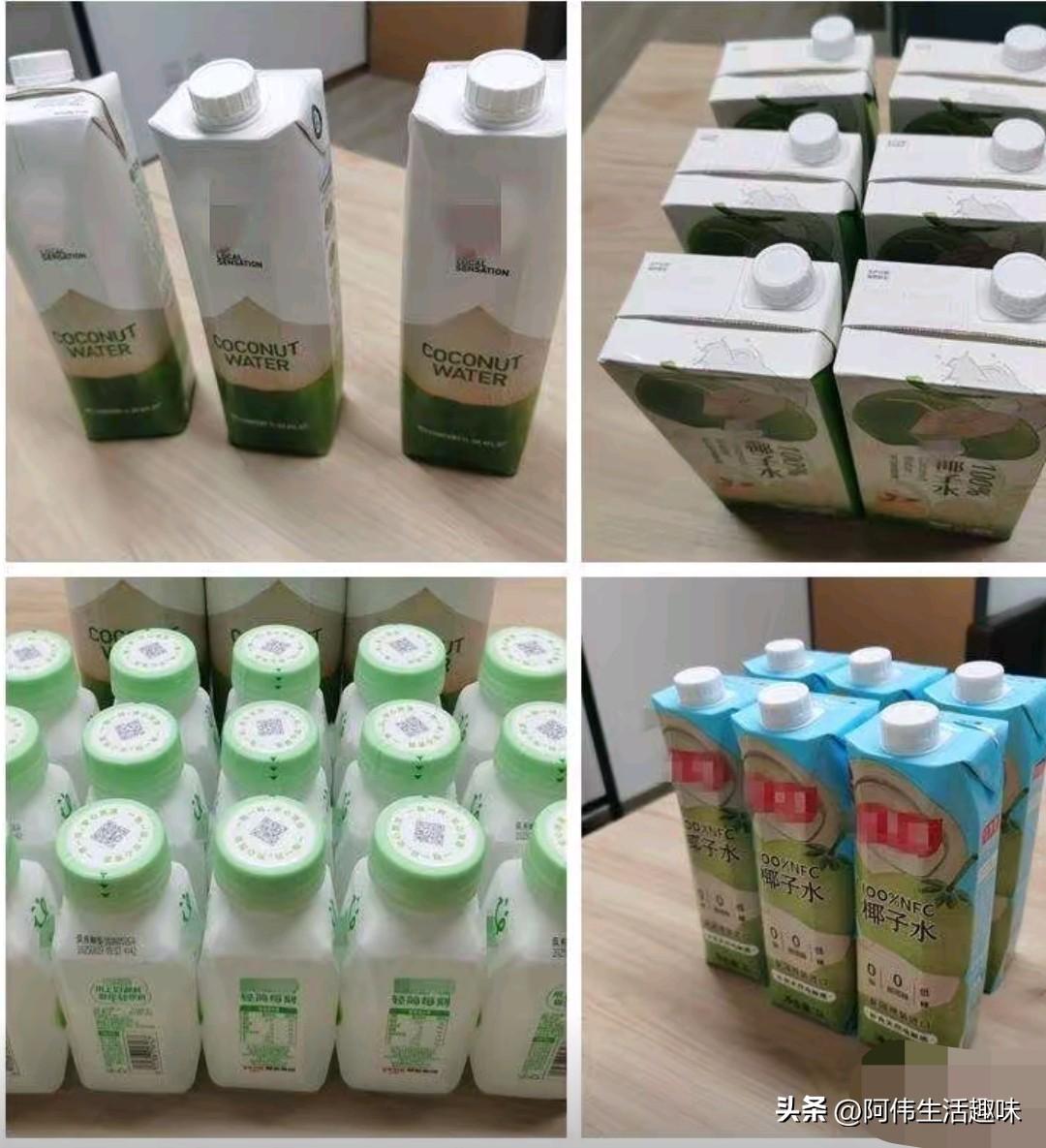 “连配料表都不值得相信了？”
看新闻消息，爆出的「 100% 椰子水」被检出加糖