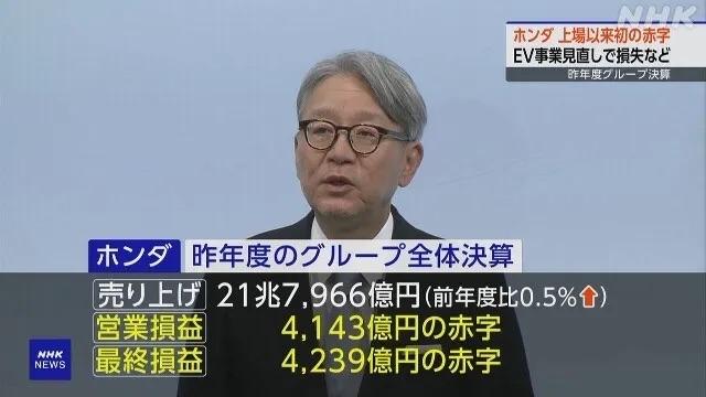 日产本田双双巨亏
近日，日本两大汽车巨头日产、本田相继发布2025财年（2025