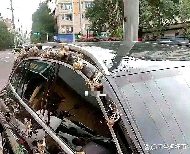 婚车这么扎，你是认真的吗 