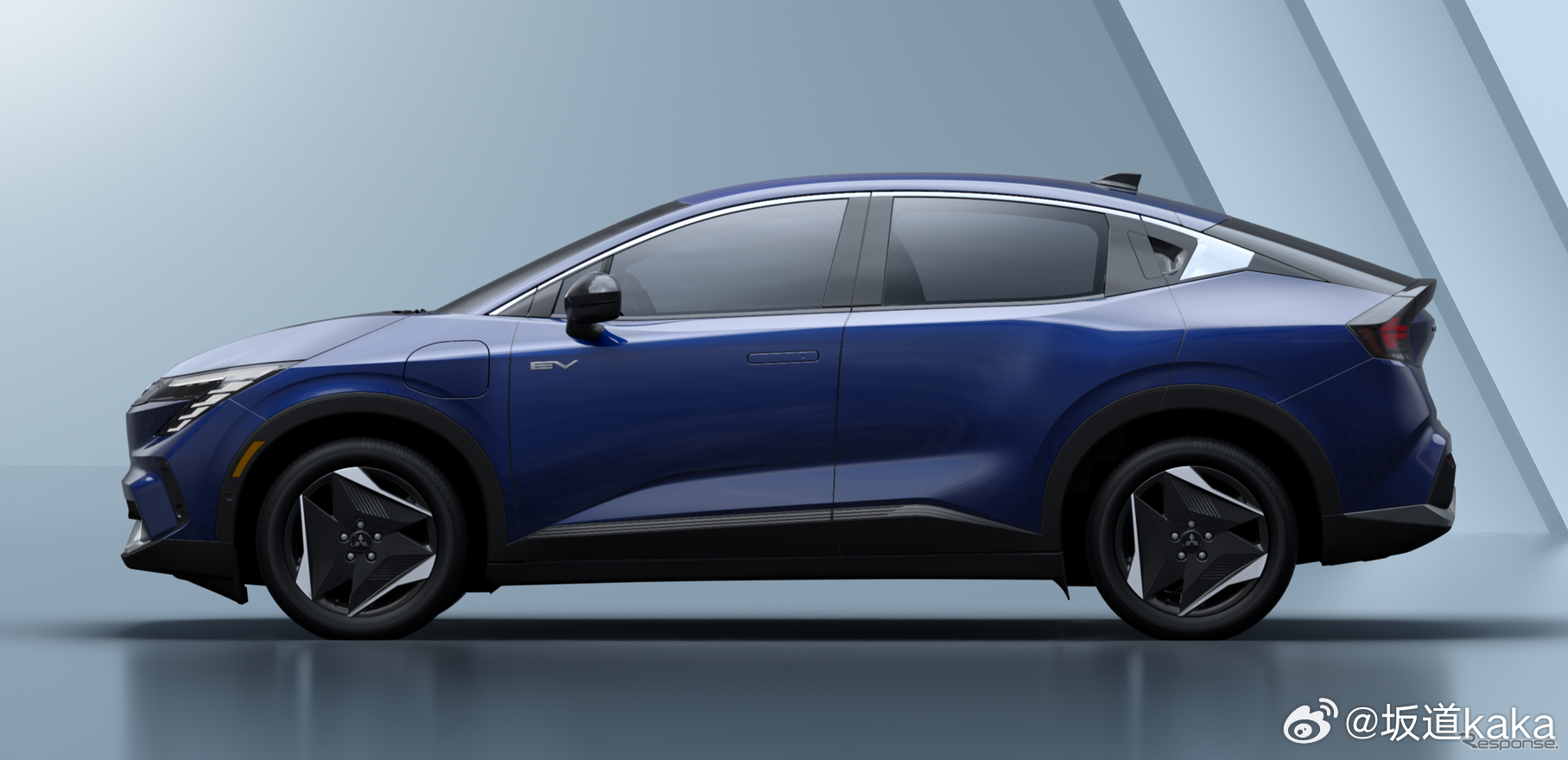 三菱版本的聆风纯电动车。叫Eclipse Sportback，北美专属。这牌子拉