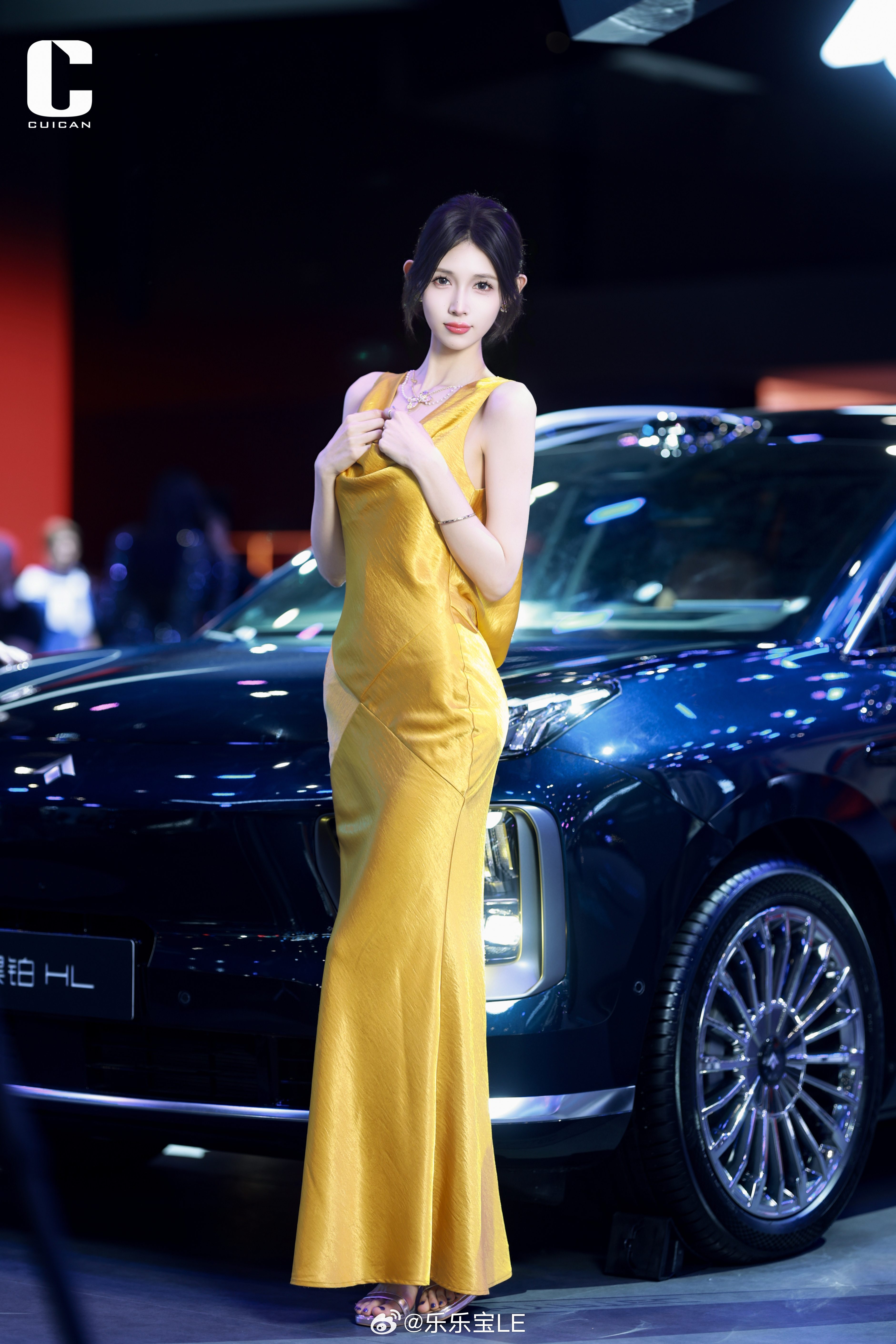 车展车展乐乐宝车模广汽昊铂 北京·首都国际会展中心-A4馆