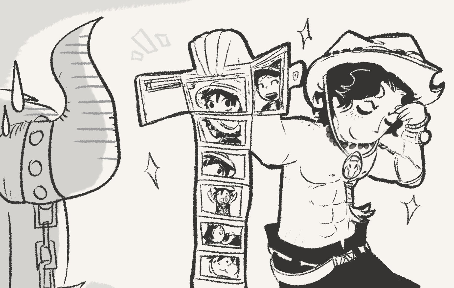 海贼王 海贼王 看，这是我弟弟！转载自TWI:heisoark 