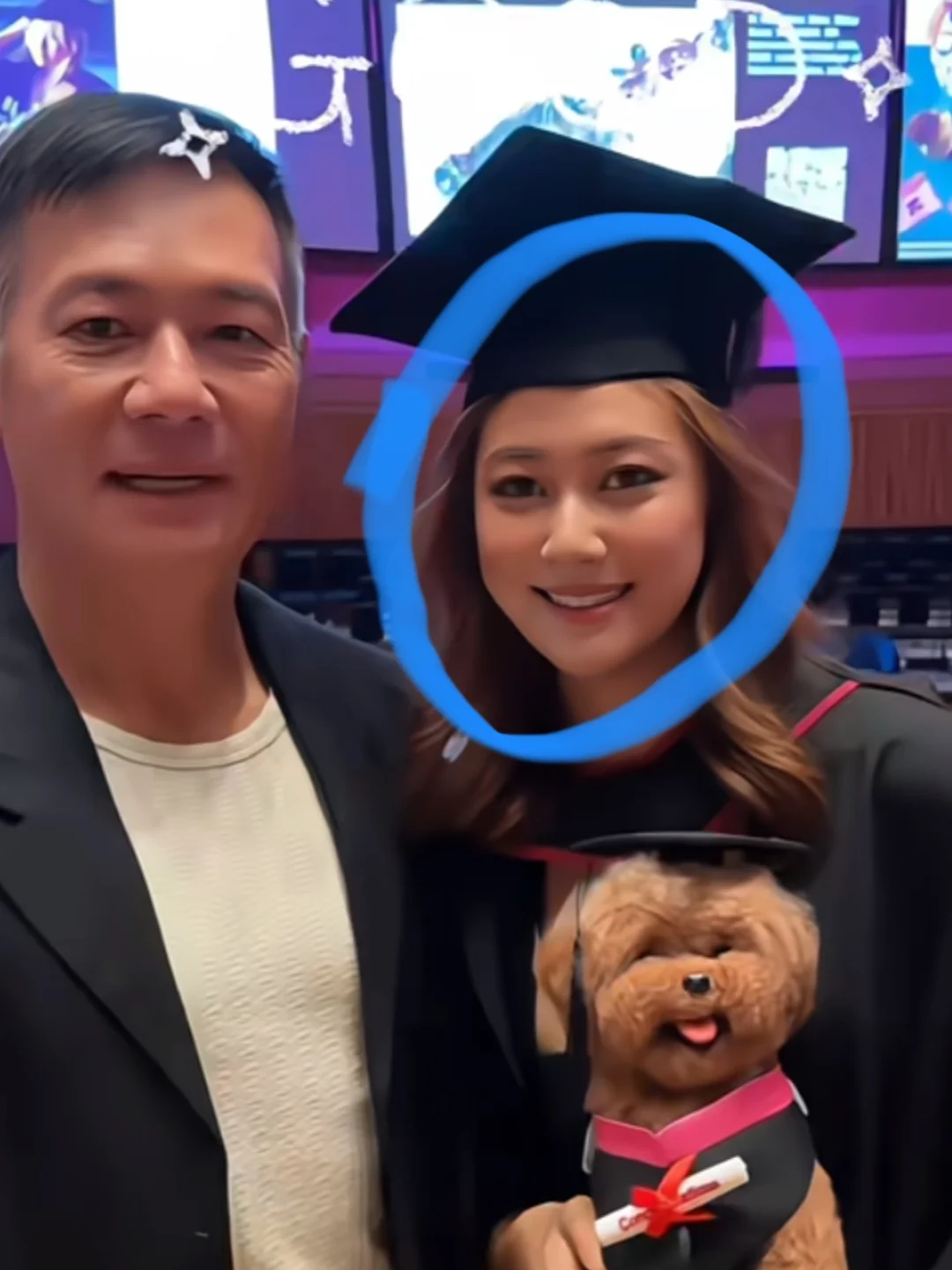 TVB老戏骨张兆辉女儿大学毕业了