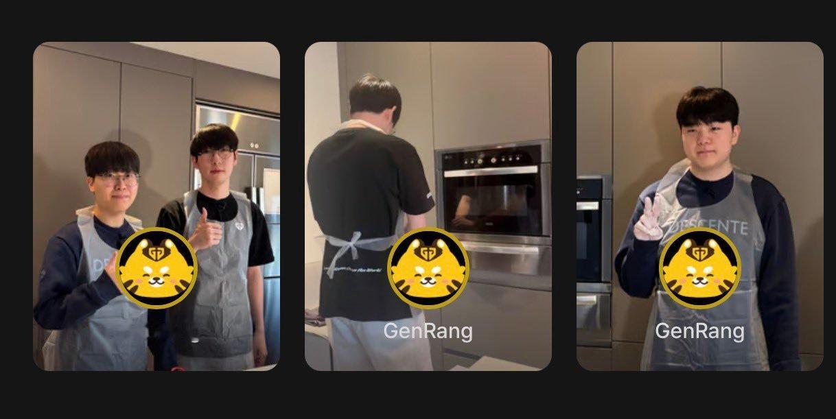 怎么全穿上围裙了大家煮夫阵容吗2025lck2025lck转会期英雄联盟