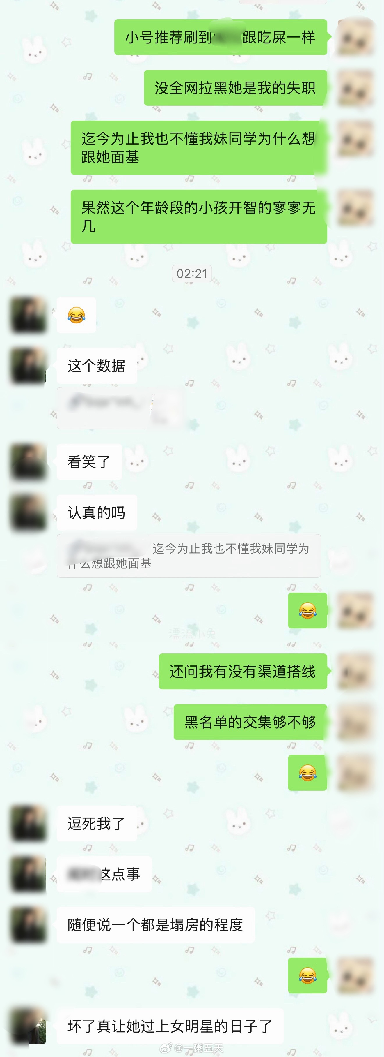 大半夜回忆往昔还真是膈应啊 