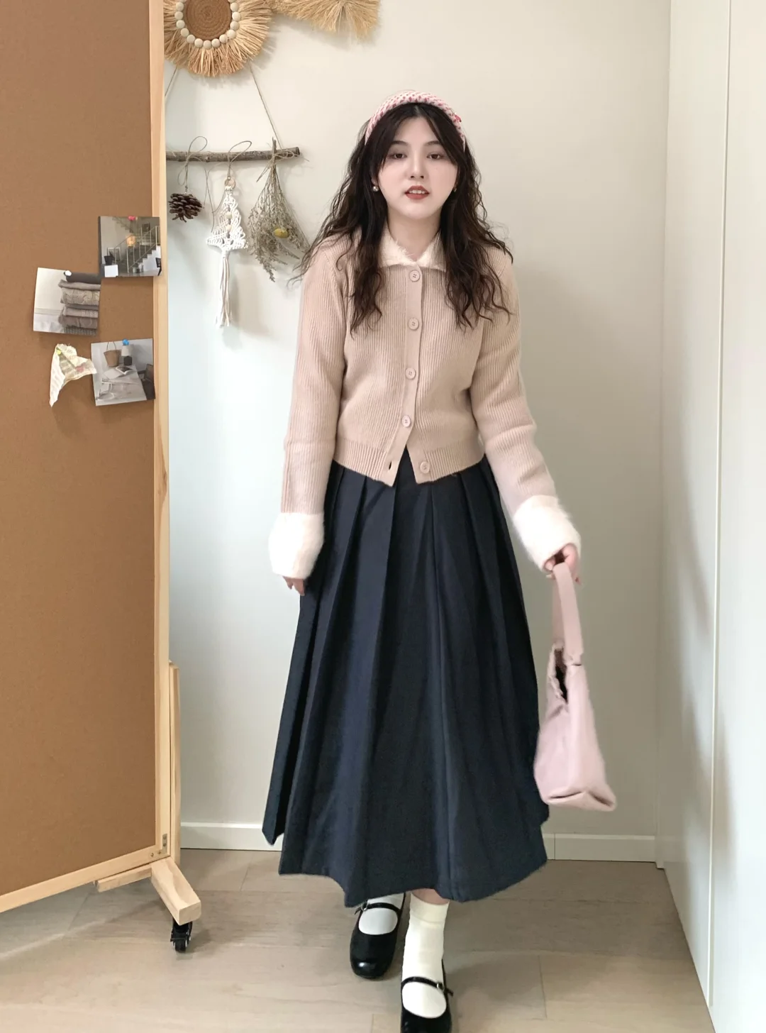 🍒灰➕粉 温温柔柔的女人味～