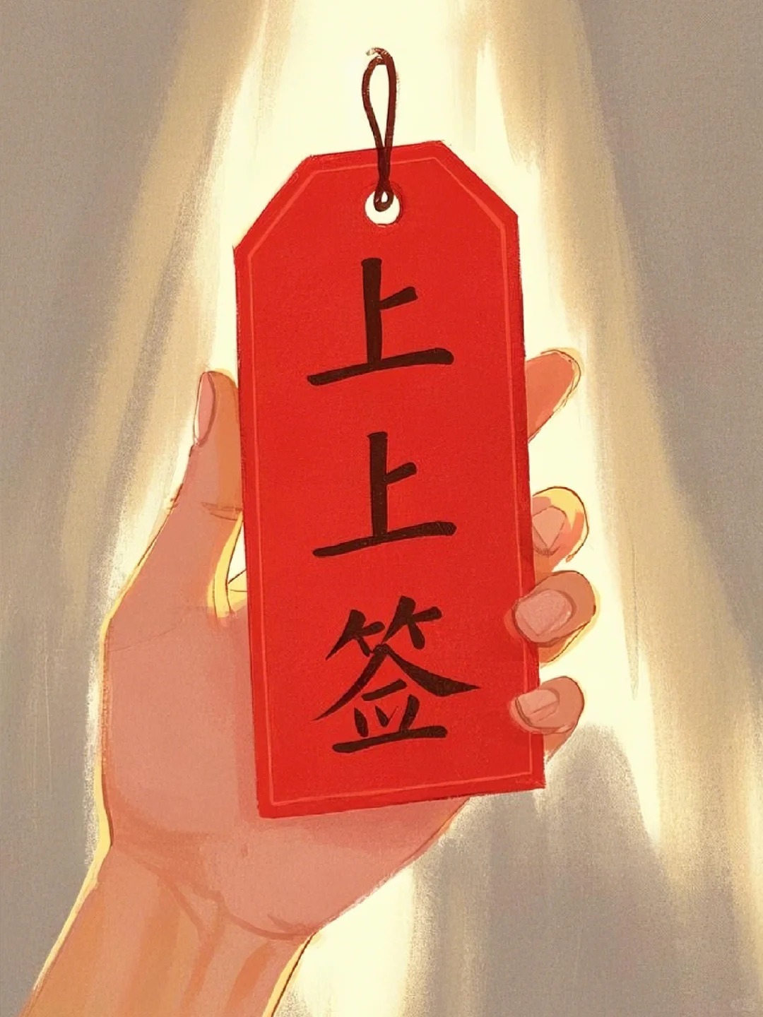 快来领取你的上上签！！！ 