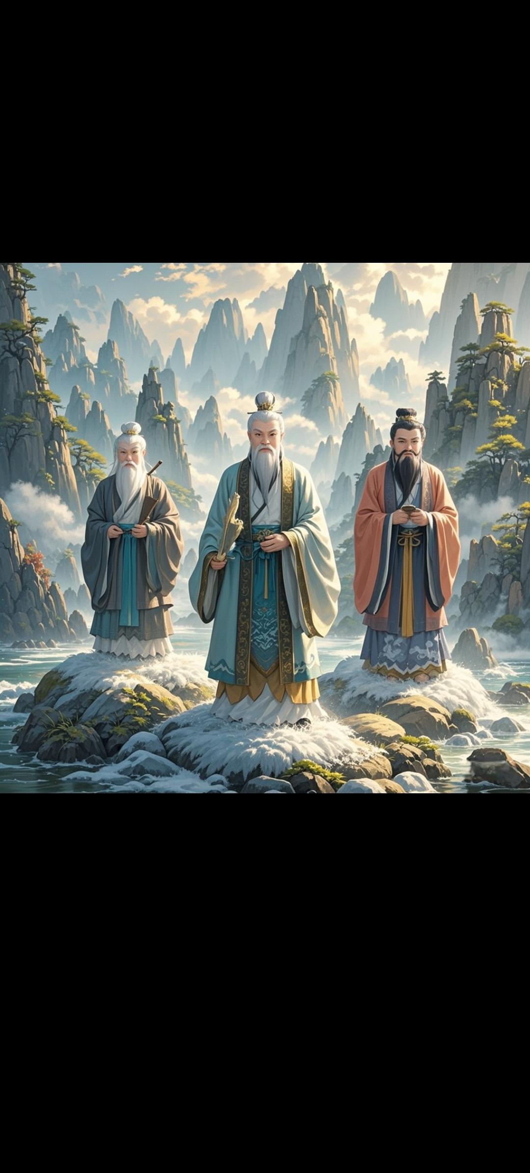 通俗类比，道教三清的宗教神学宇宙演化模型，与宇宙大爆炸的实证物理宇宙演化模型：
