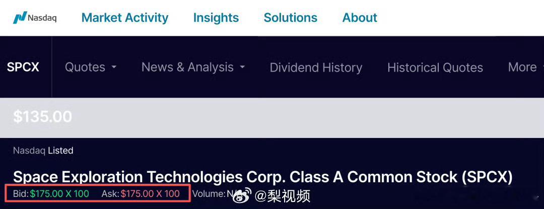 SpaceX正式上市     SpaceX暴涨     6月12日，马斯克旗下S
