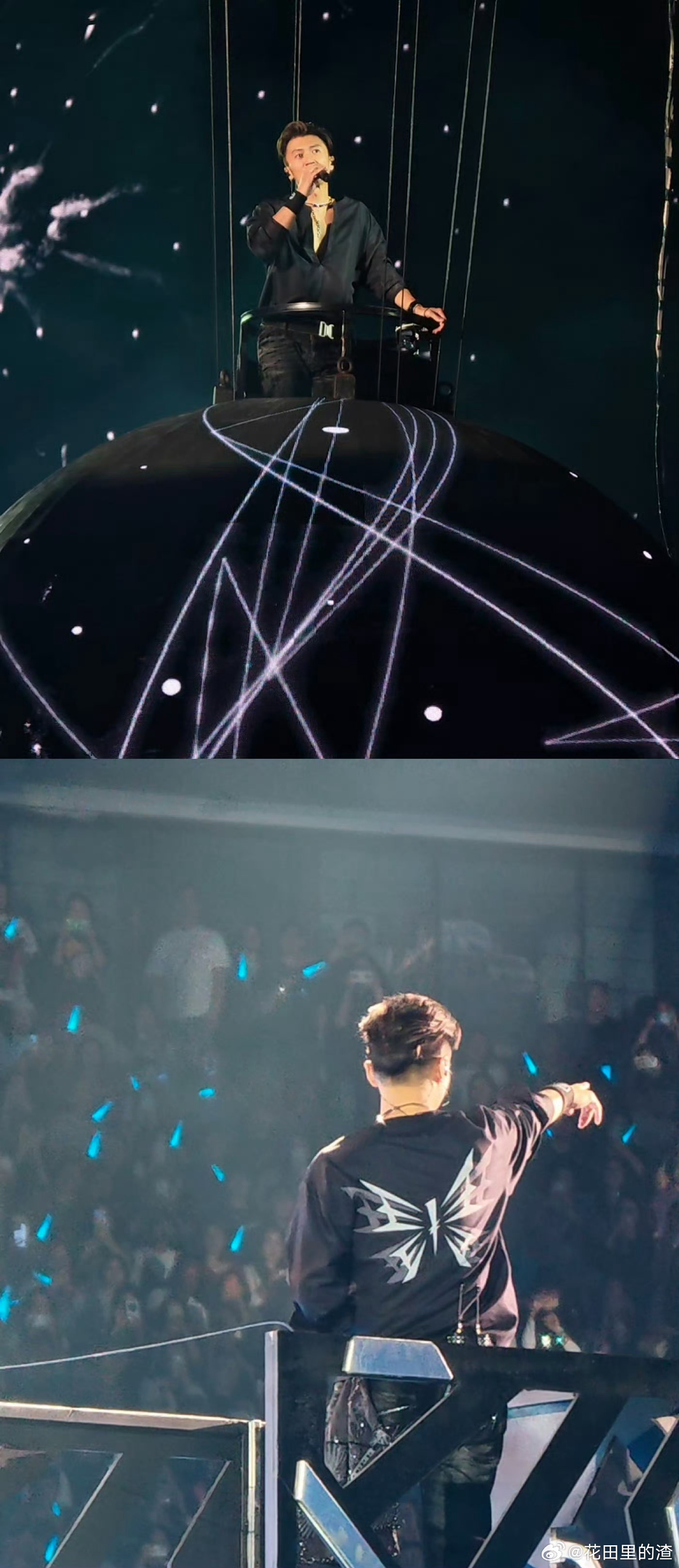 谢霆锋深圳演唱会排面被深圳演唱会上的谢霆锋钓成翘嘴了 现场太炸场了！他一出场就掌