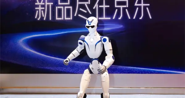 全球首款！宇樹京東定制人形機器人亮相