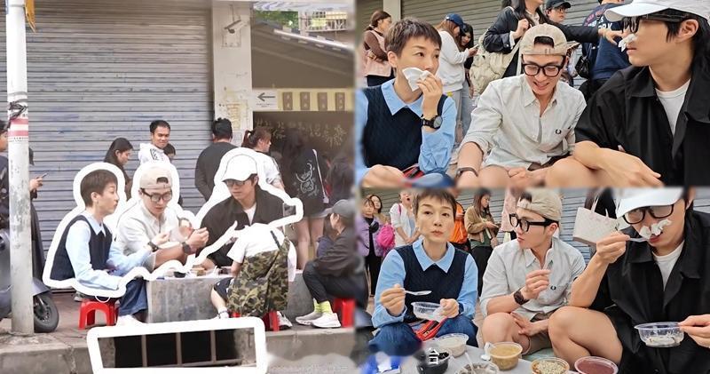 明报：试真D｜周嘉洛难抵“魔性”氛围跟宫女乱舞 蹲街边吃美食飘来渠味TVB综艺节