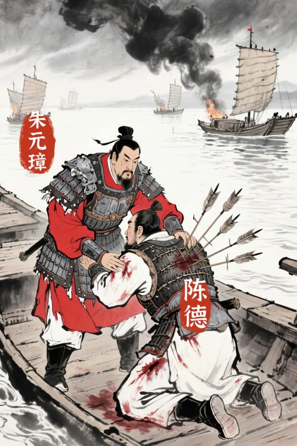 陈德为朱元璋挡了九箭，最终却落个查抄满门。