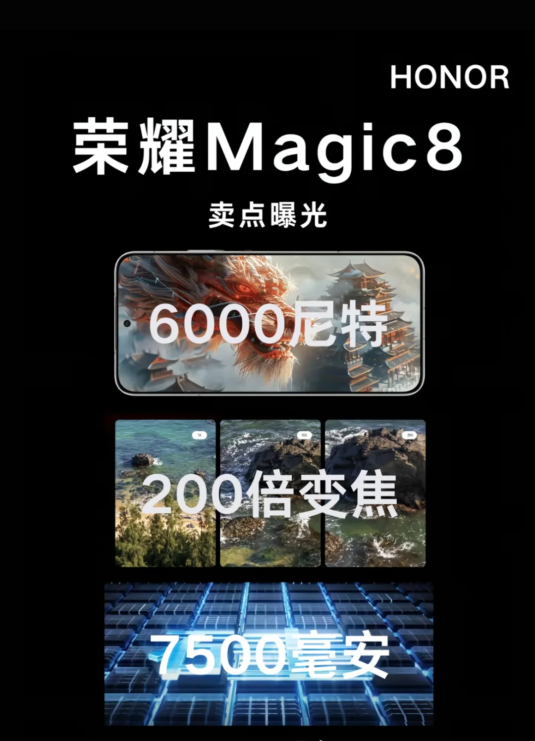 🏅荣耀Magic8标准版：告别“牙膏升级”