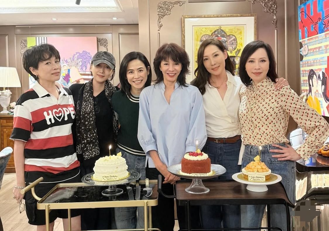 六美齐聚！郑裕玲、宣萱、吴美珩、顾纪筠、邱凯敏、刘晓彤[打call]鲜少露面的吴