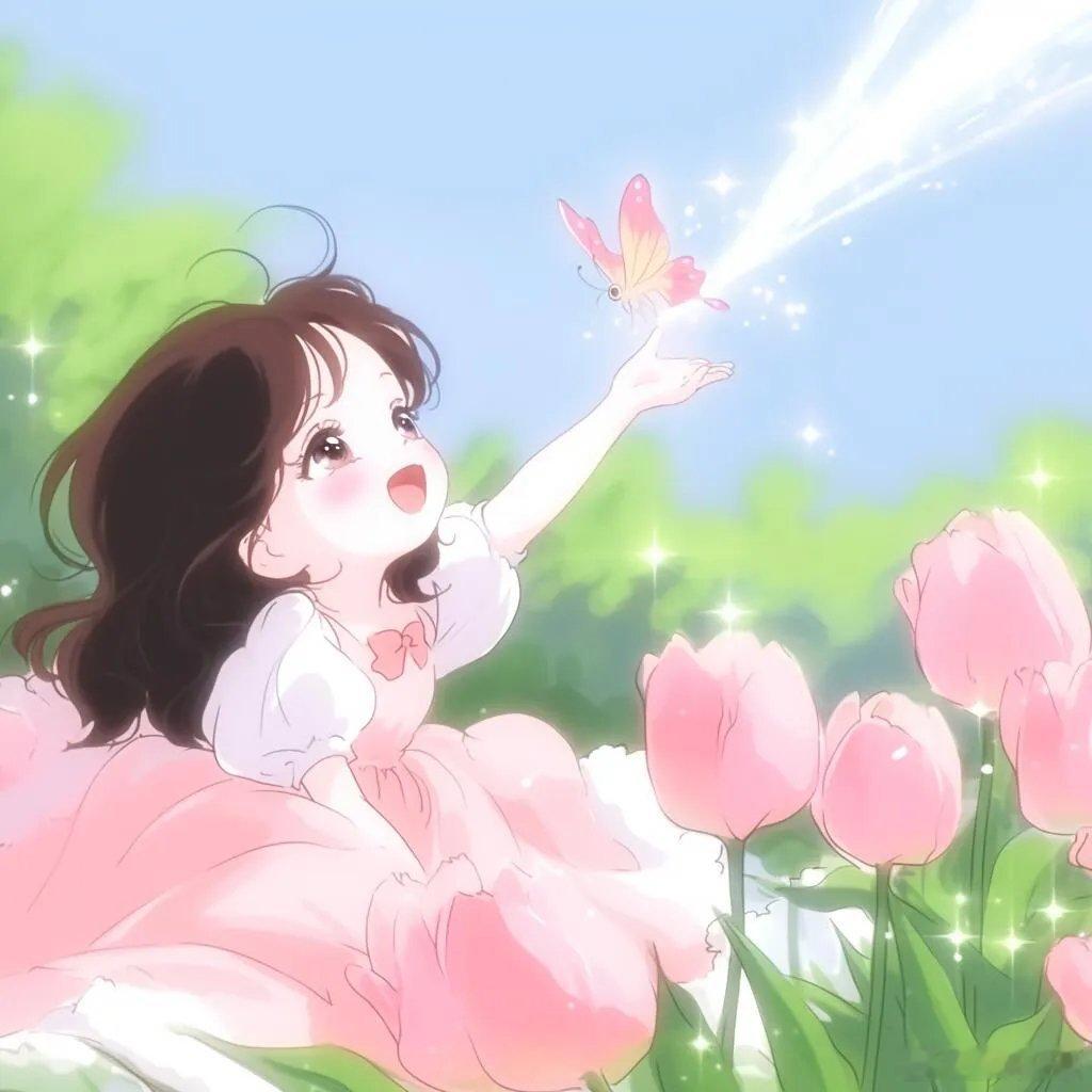 春天元气女孩欧耶 