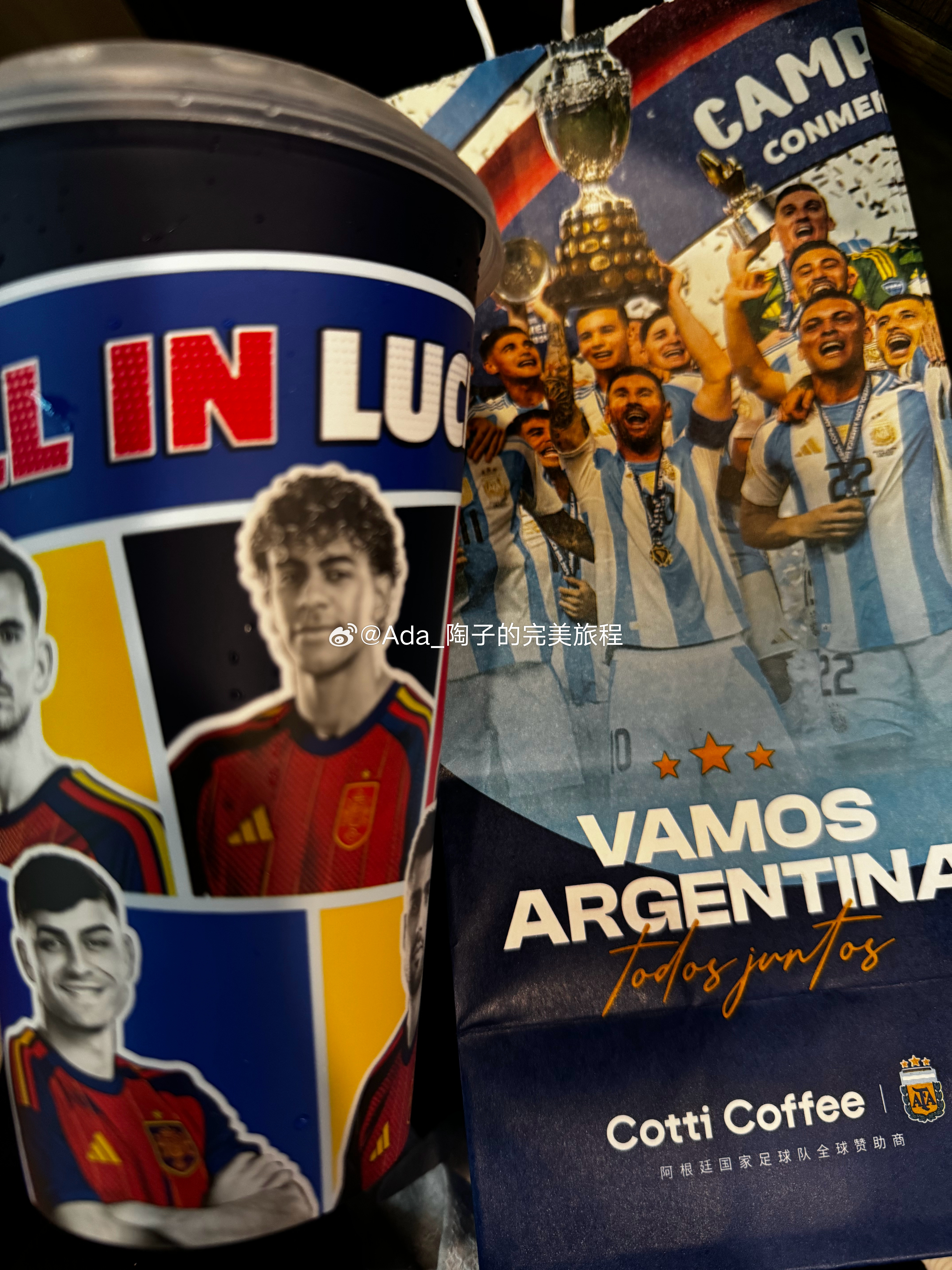 ada的美食之旅  😩当☕️遇见世界杯⚽️瑞幸🆚库迪 到底站谁🦶 上海·滨