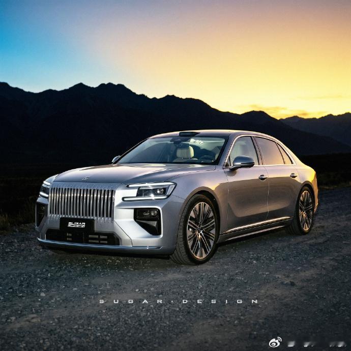 的新作品，也许是极氪8S。虽然是非官方假想图，但我觉得可能性挺大的。不难猜想得到