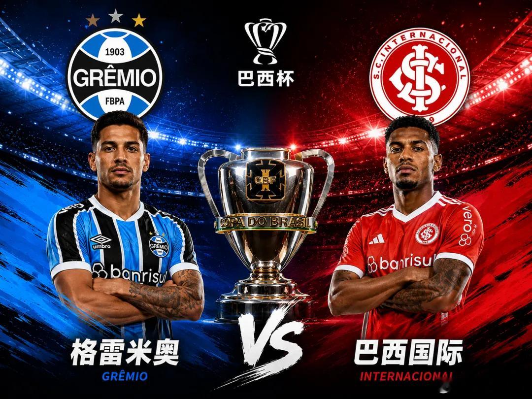 周四 007 巴西杯: 格雷米奥VS巴西国际方向：胜足球预测 年龄：1-0  1