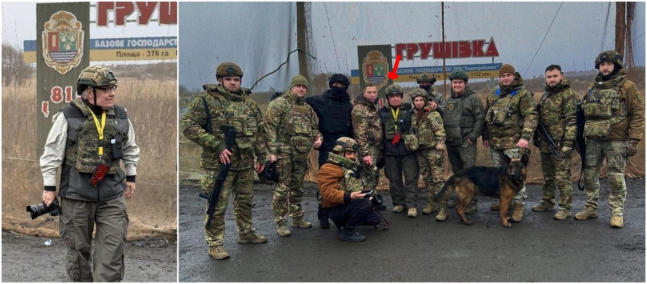 巴菲特的长子霍华德·巴菲特，近日访问了乌克兰的库皮扬斯克前线地区，与乌克兰特警“