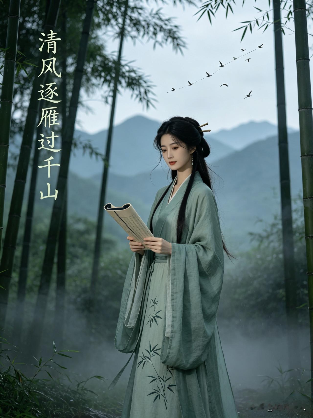 久闻联坛藏龙卧虎，各路高人笔底生风，字字皆有风骨！
今得一句下联，写尽风烟万里，