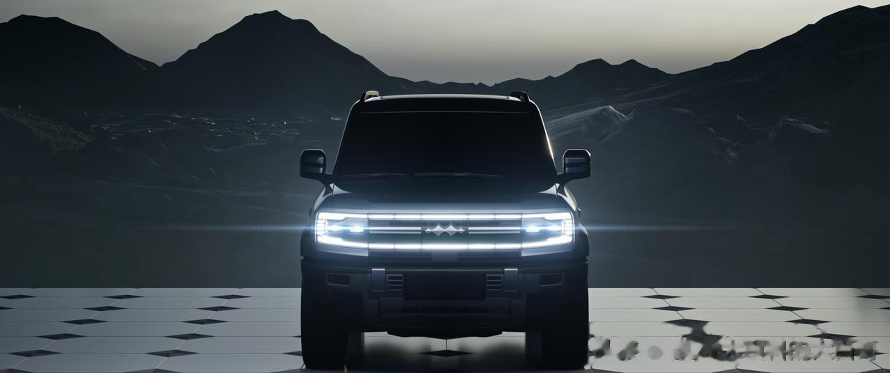 比亚迪全新品牌方程豹首款车型—豹5最新预告图发布，外观看起来比较扎实，至于原创度