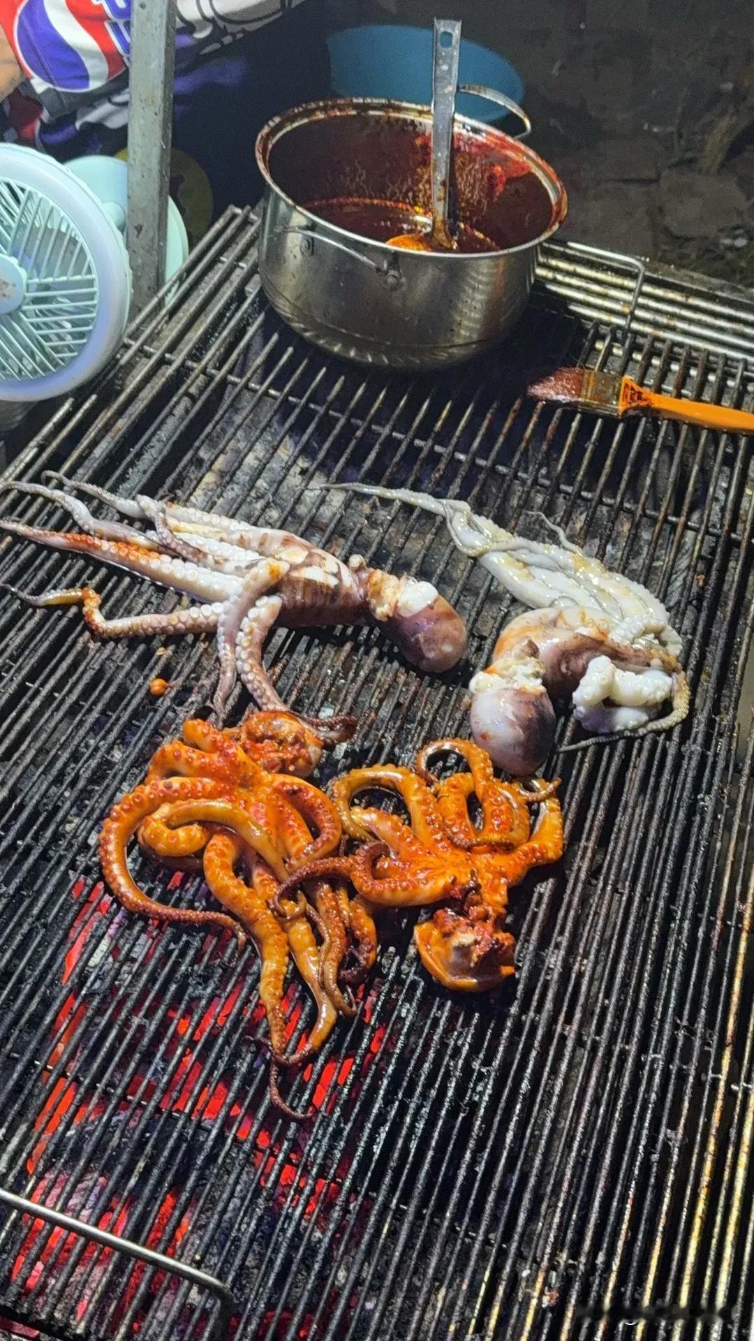 冬日生活打卡季东南亚式烤鱿鱼🦑