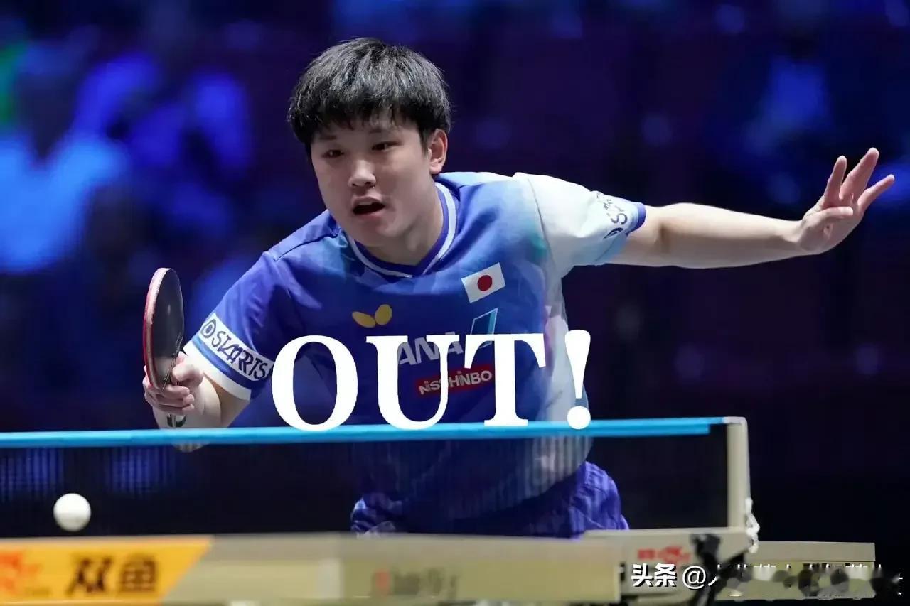 好消息！好消息！
瑞典大满贯赛日乒男单全军覆没！
🔸张本智和被韩国选手安宰贤3