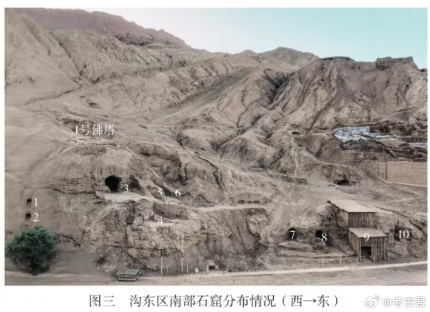 考古新发现石窟群 在新疆鄯善，吐峪沟南部石窟群经过考古发掘重见天日。这里洞窟类型