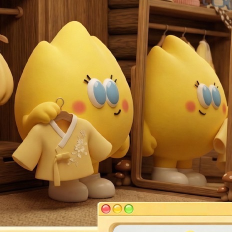 对着镜子比划了半天发现穿不上，气呼呼去找爸：爸！卡码拍大！！！爸：我直接给你定制