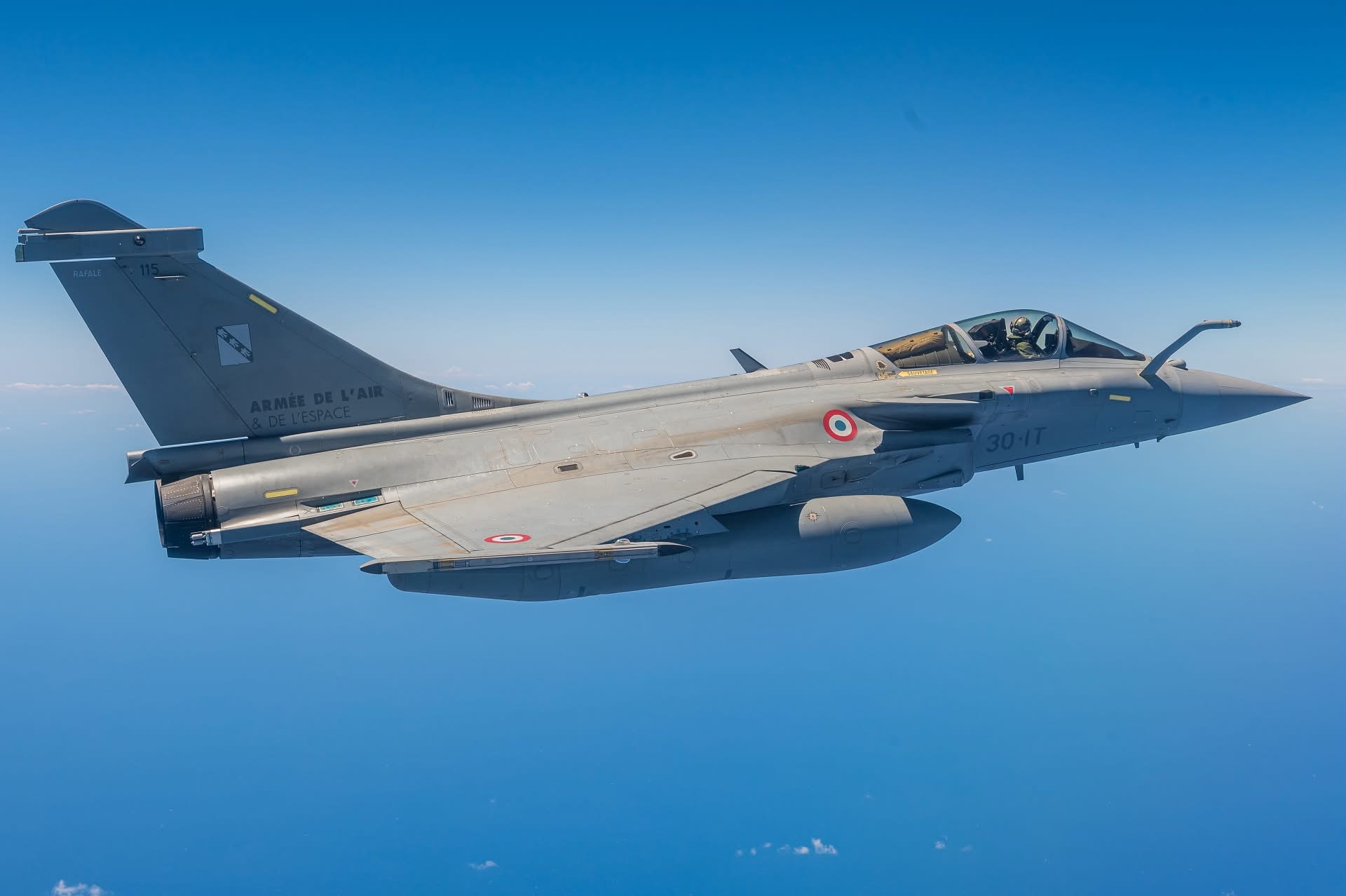 今日阵风 早安阵风法国空天军（AAE）第30联队EC3/30“洛林”中队阵风空对