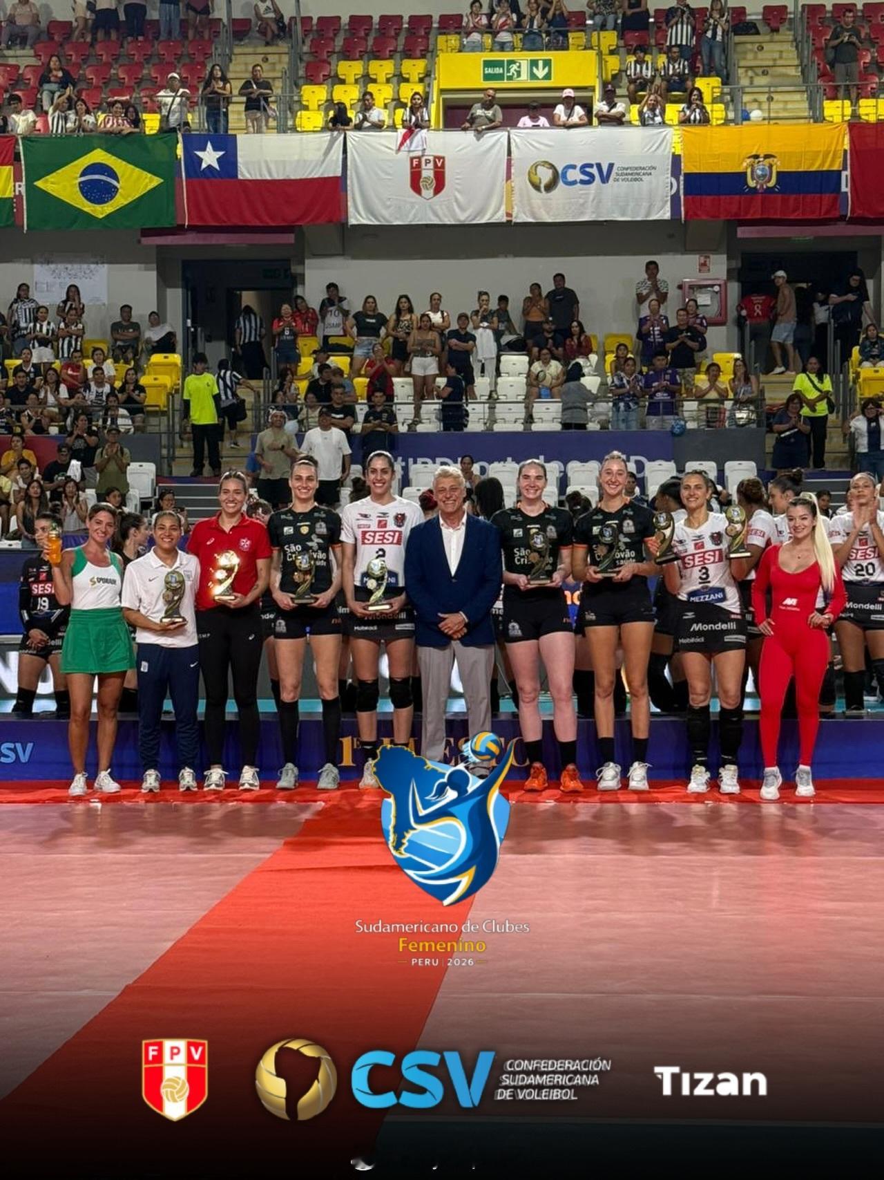 【包鲁首次问鼎南美女排俱乐部赛冠军 携手奥萨斯科进军世俱杯】国际排坛战报速递 2