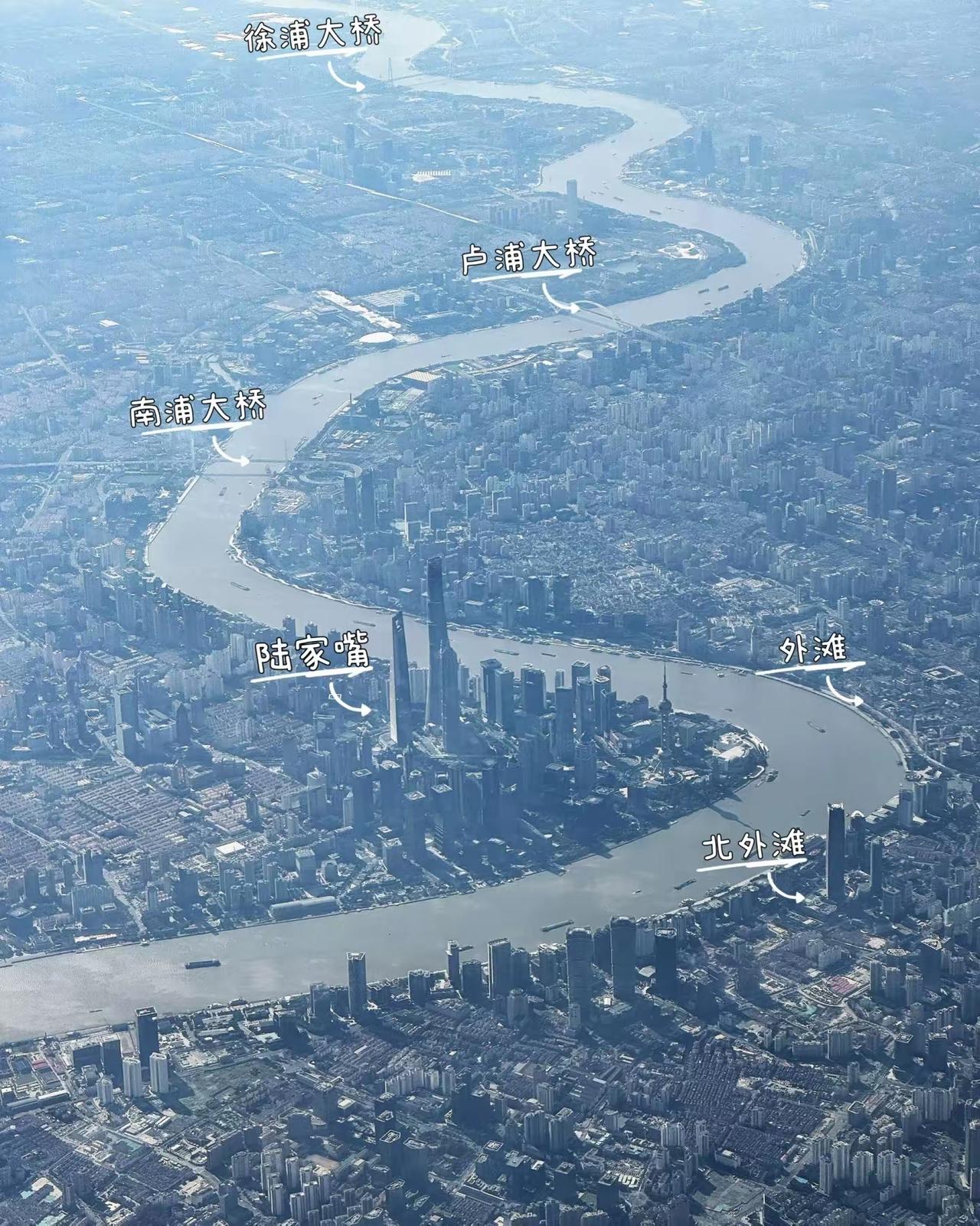 从这个角度看上海，真是风水宝地